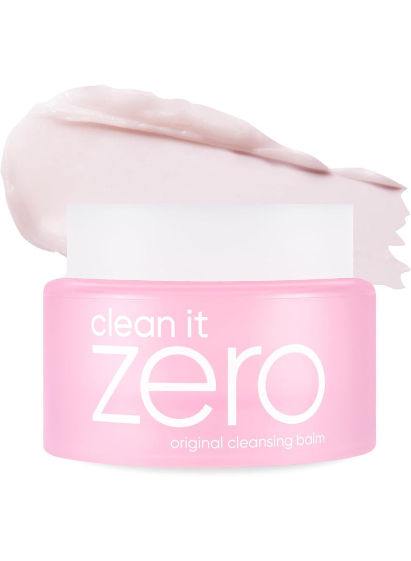 BANILA CO Clean it Zero Original Cleansing Balm | Korean Makeup Remover, Cleansing Oil, Facial Cleanser for All Skin Types | Vegan | Made with Acerola Berry & Vitamin C (50ml / 1.69 fl.oz)